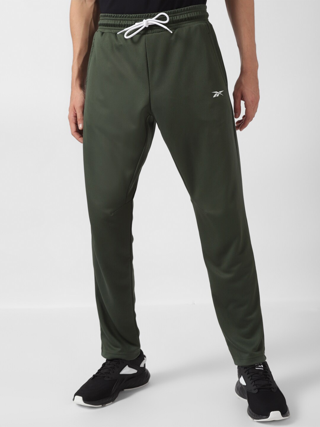 

Reebok Men Wor Knit Oh Mid-Rise Track Pant, Green