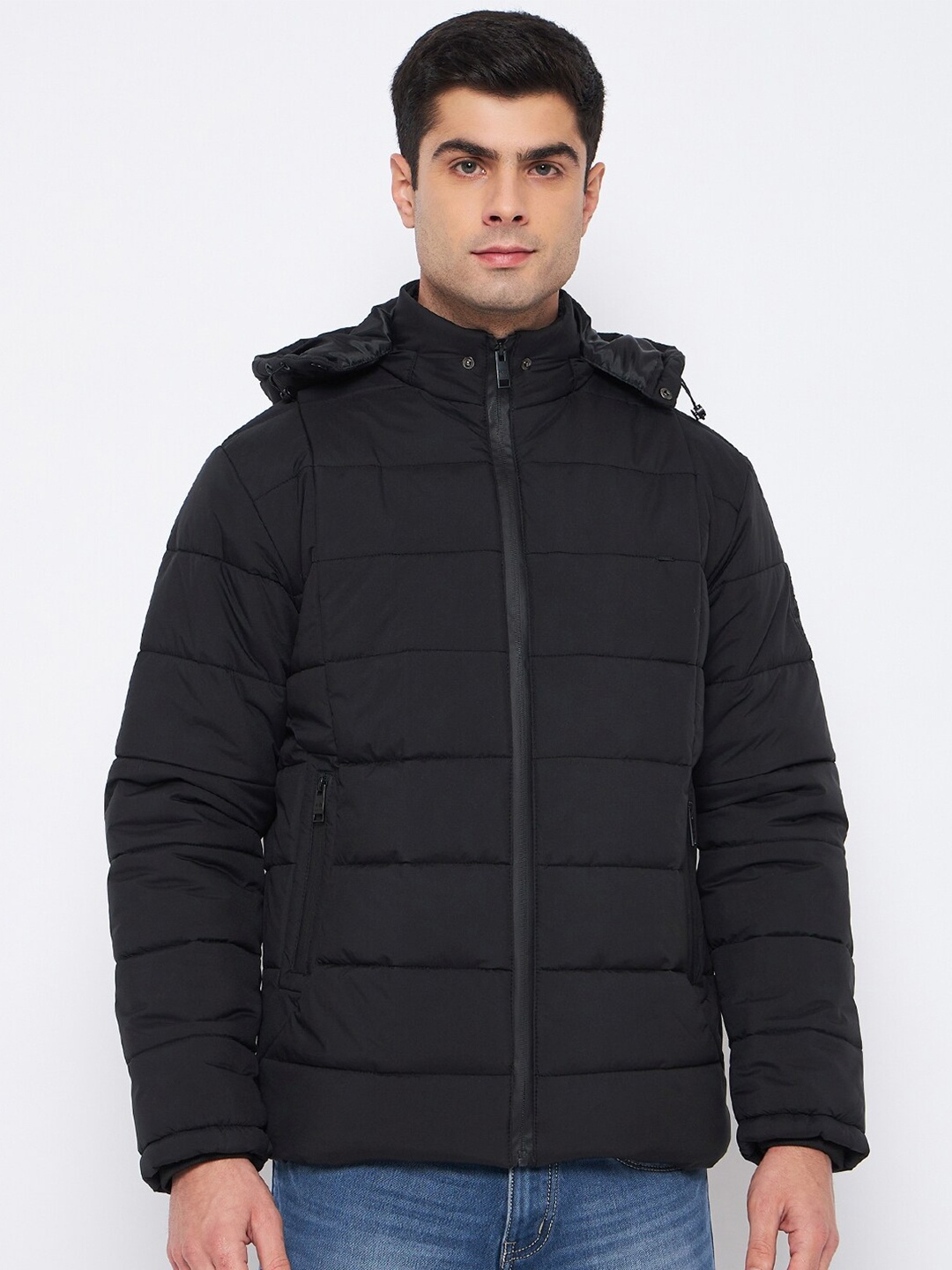 

Okane Hooded Lightweight Padded Jacket, Black