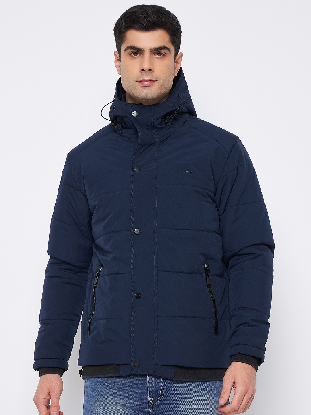 

Okane Hooded Long Sleeves Lightweight Padded Jacket, Blue