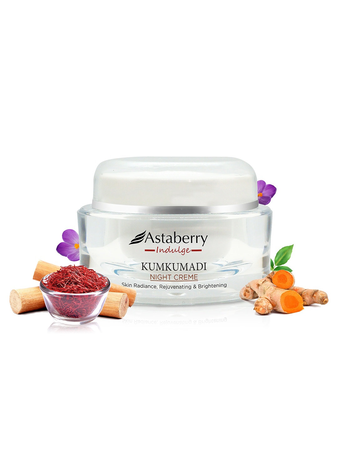 

Astaberry Indulge Kumkumadi Night Creme - 50g, Yellow