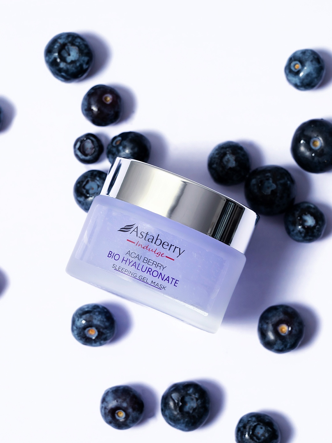 

Astaberry Indulge Acai Berry Bio Hyaluronate Sleeping Gel Mask - 50g, Purple