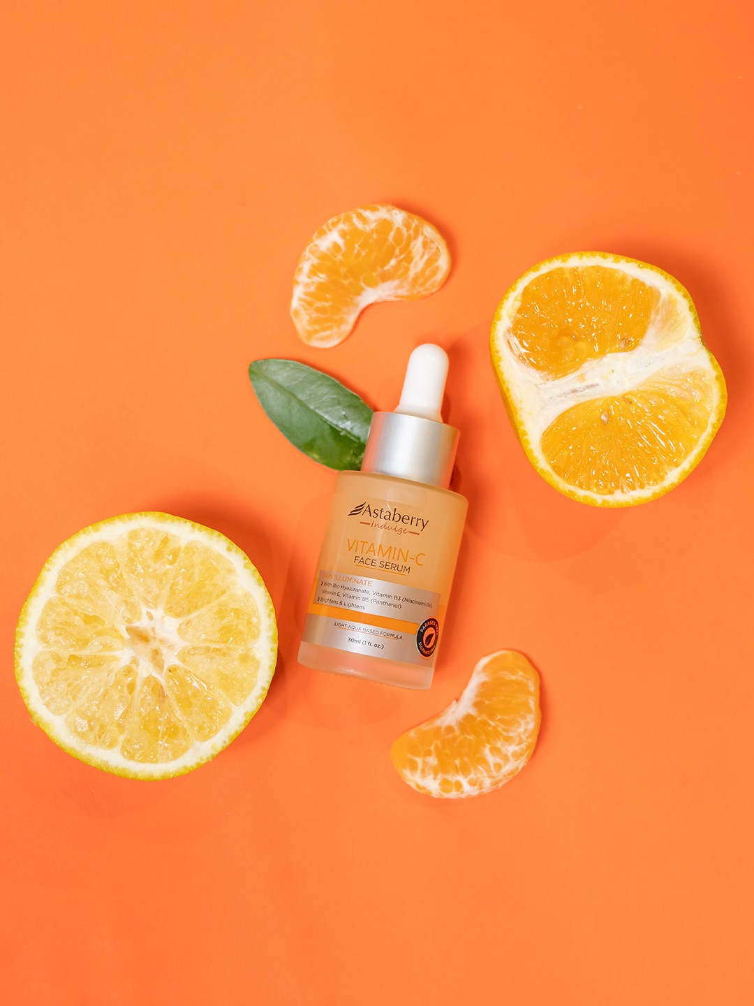 

Astaberry Indulge Vitamin C Face Serum For Skin illuminate - 30ml, Orange