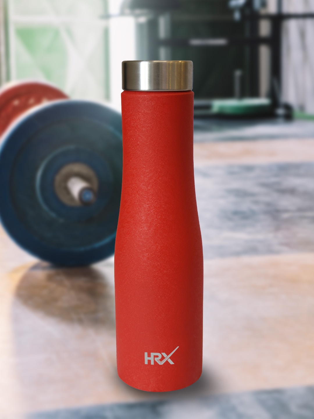 

HRX by Hrithik Roshan Red Stainless Steel Single Wall Vacuum Water Bottle 1 Ltr