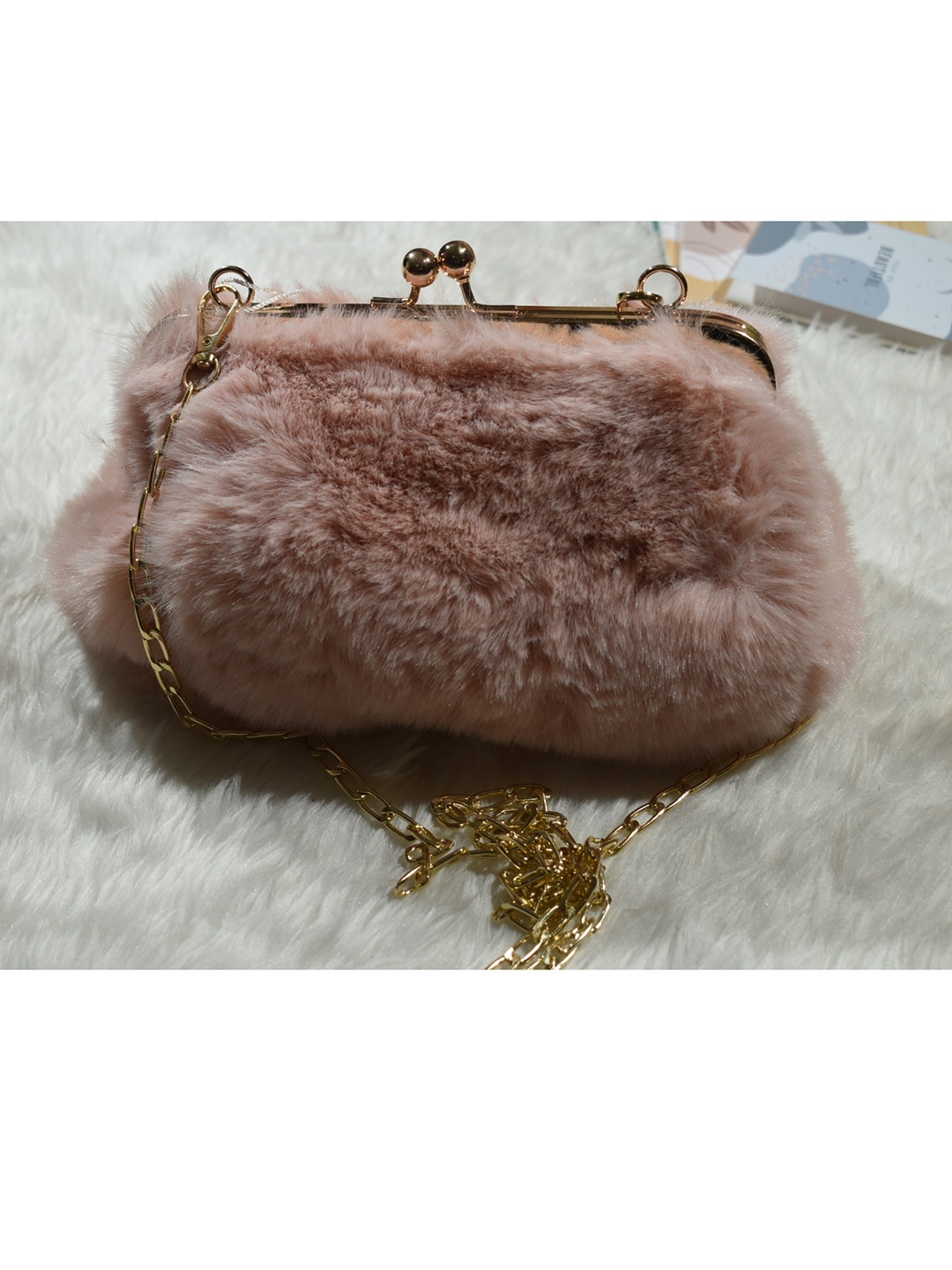 

StyleAsh Structured Sling Bag, Peach