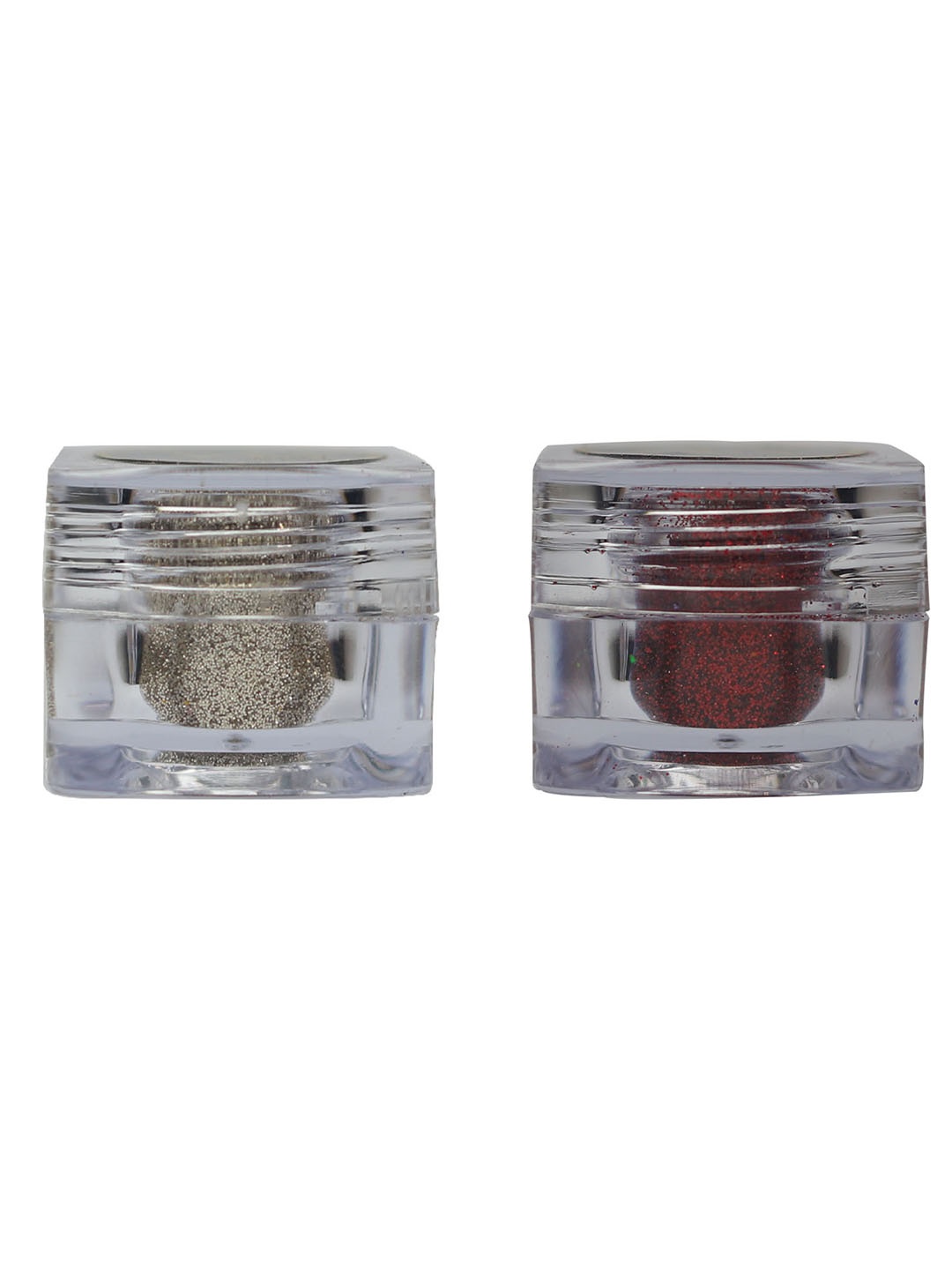 

Veoni BELLE Set of 2 HD Holographic Glitter Eyeshadow 5 g each - Shade 08 & 02, Gold