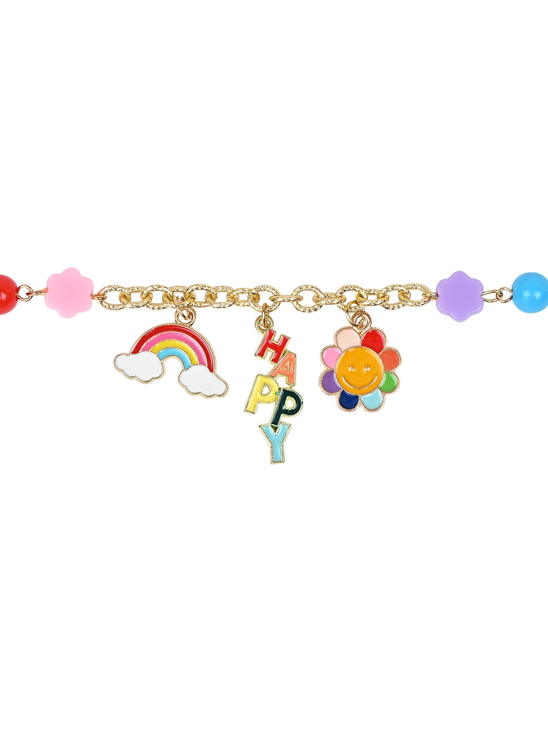 

Asthetika Kids Girls Gold-Plated Charm Bracelet