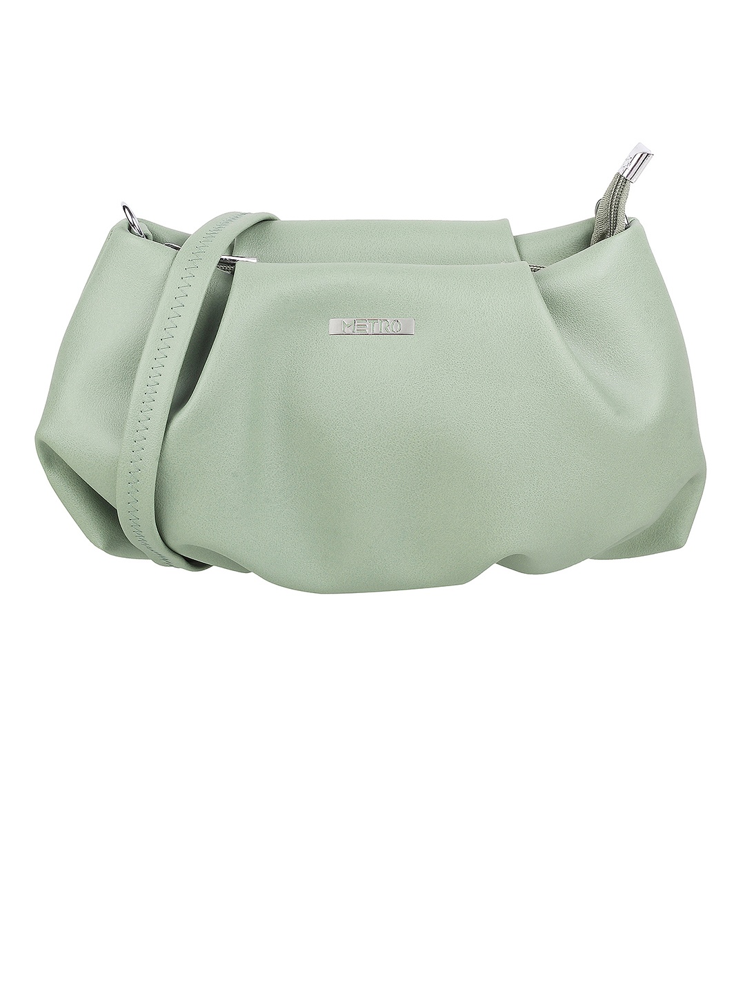 

Metro Structured Sling Bag, Green