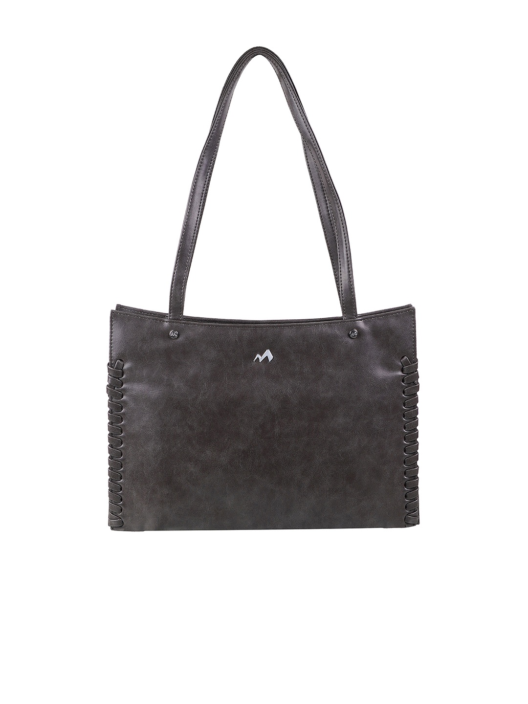 

Metro Structured Shoulder Bag, Grey