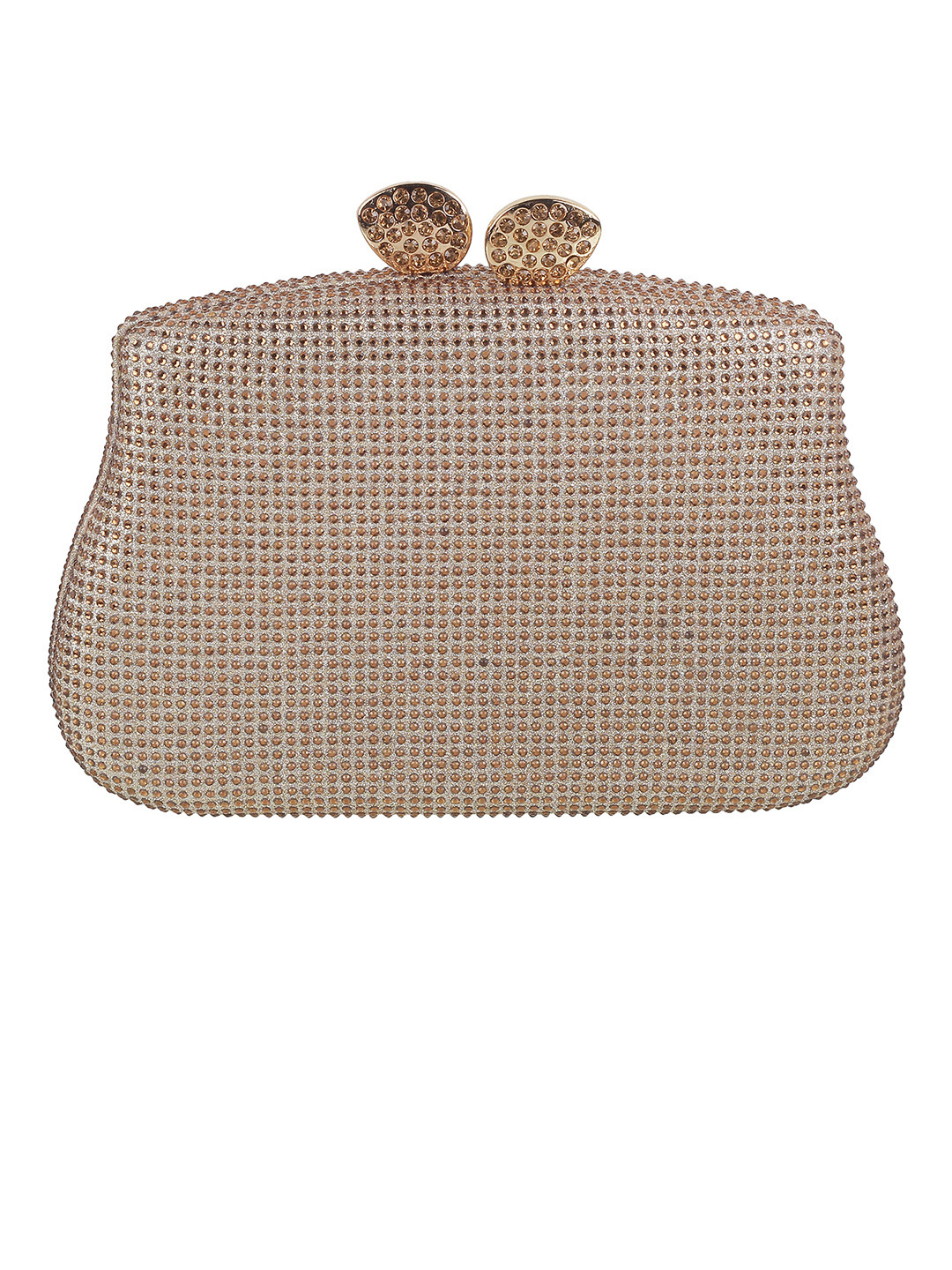 

Metro Embellished Box Clutches, Gold