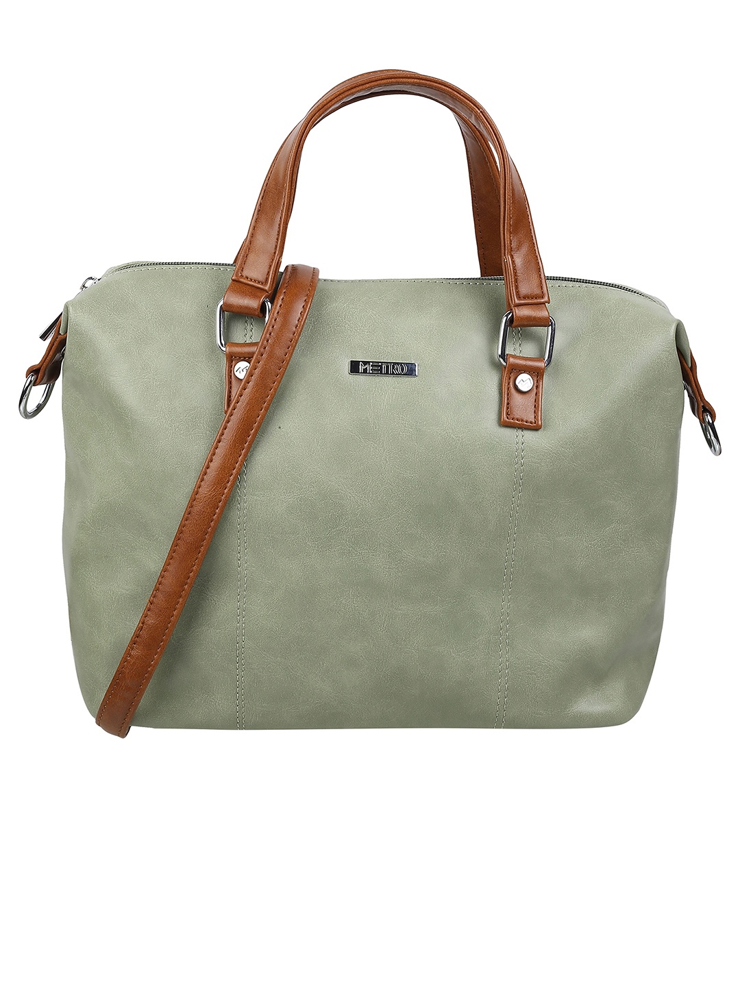 

Metro Structured Handheld Bag, Green
