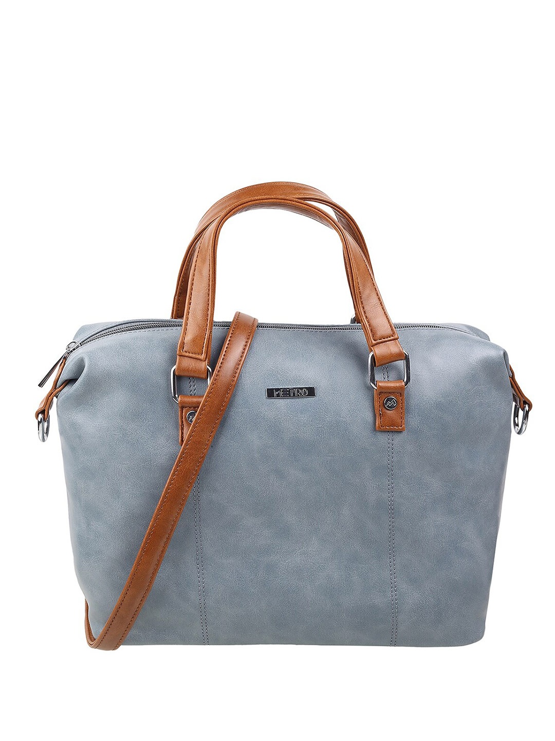 

Metro Structured Handheld Bag, Blue