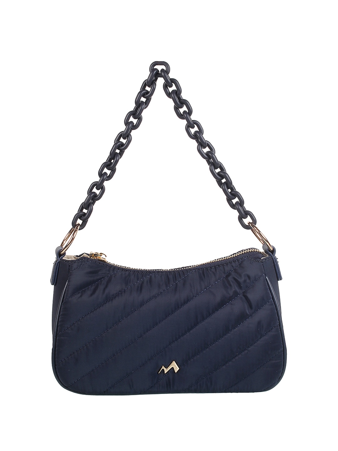 

Metro Textured Structured Sling Bag, Blue
