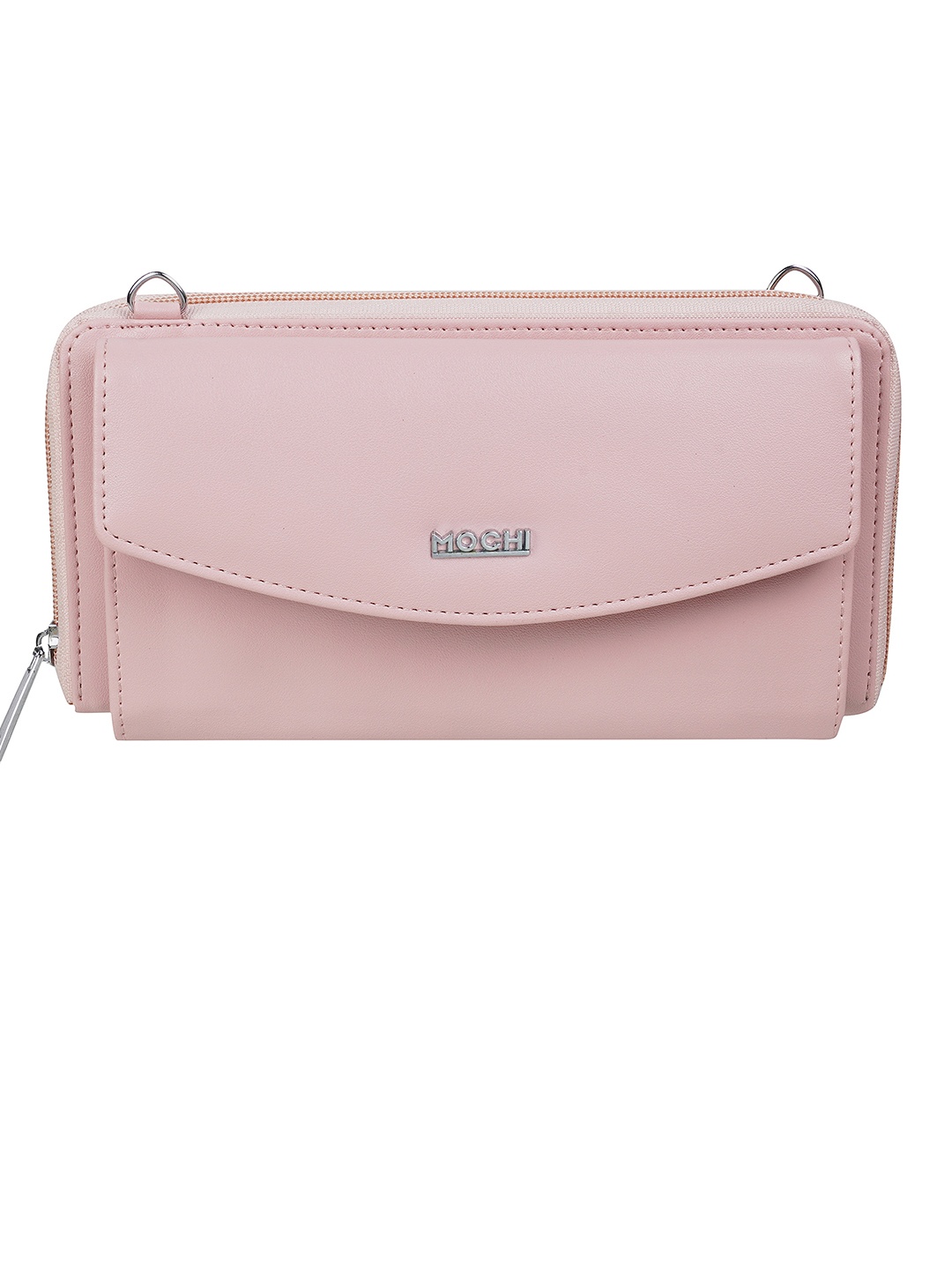 

Mochi Women Zip Around Wallet, Pink