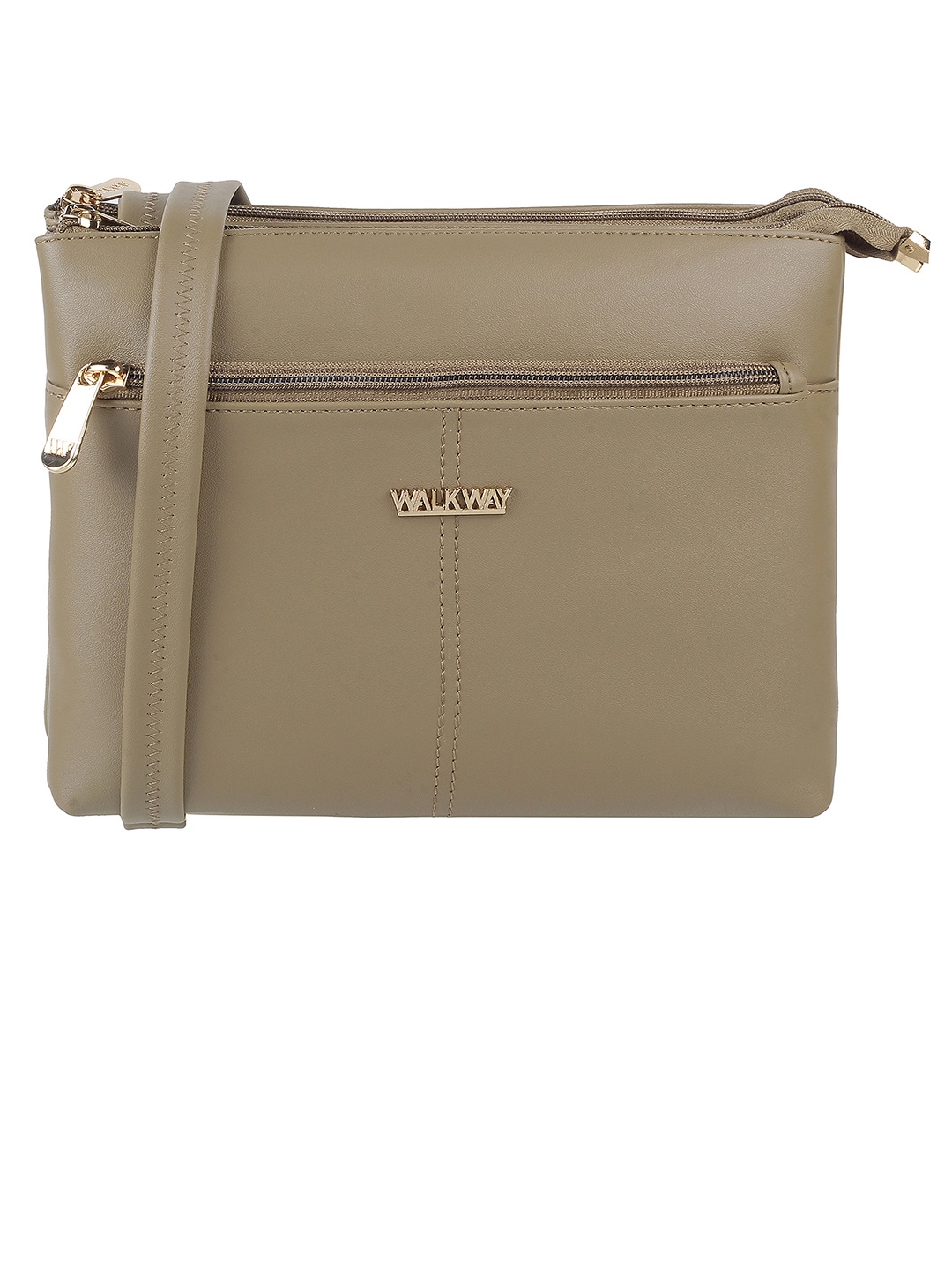 

WALKWAY by Metro Structured Sling Bag, Khaki