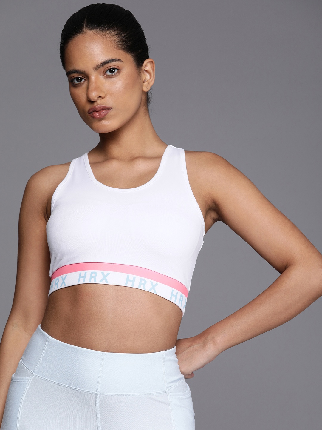 

HRX by Hrithik Roshan Full Coverage Rapid Dry Lightly Padded Bra, White