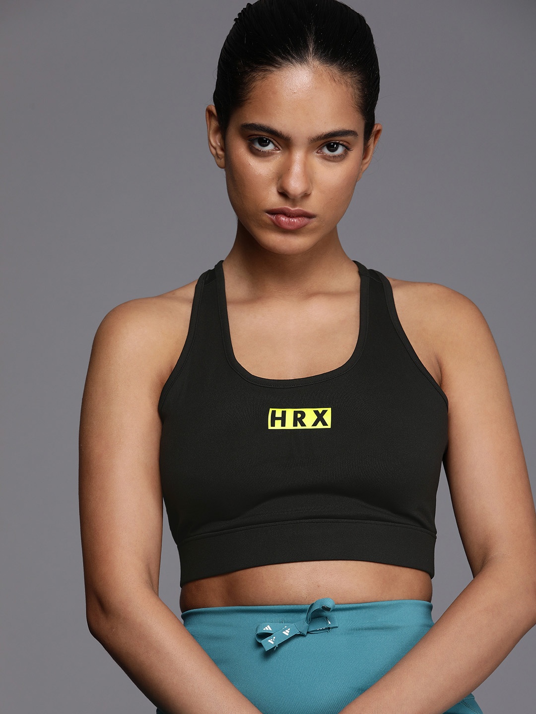 

HRX by Hrithik Roshan Full Coverage Rapid Dry Lightly Padded Bra, Black