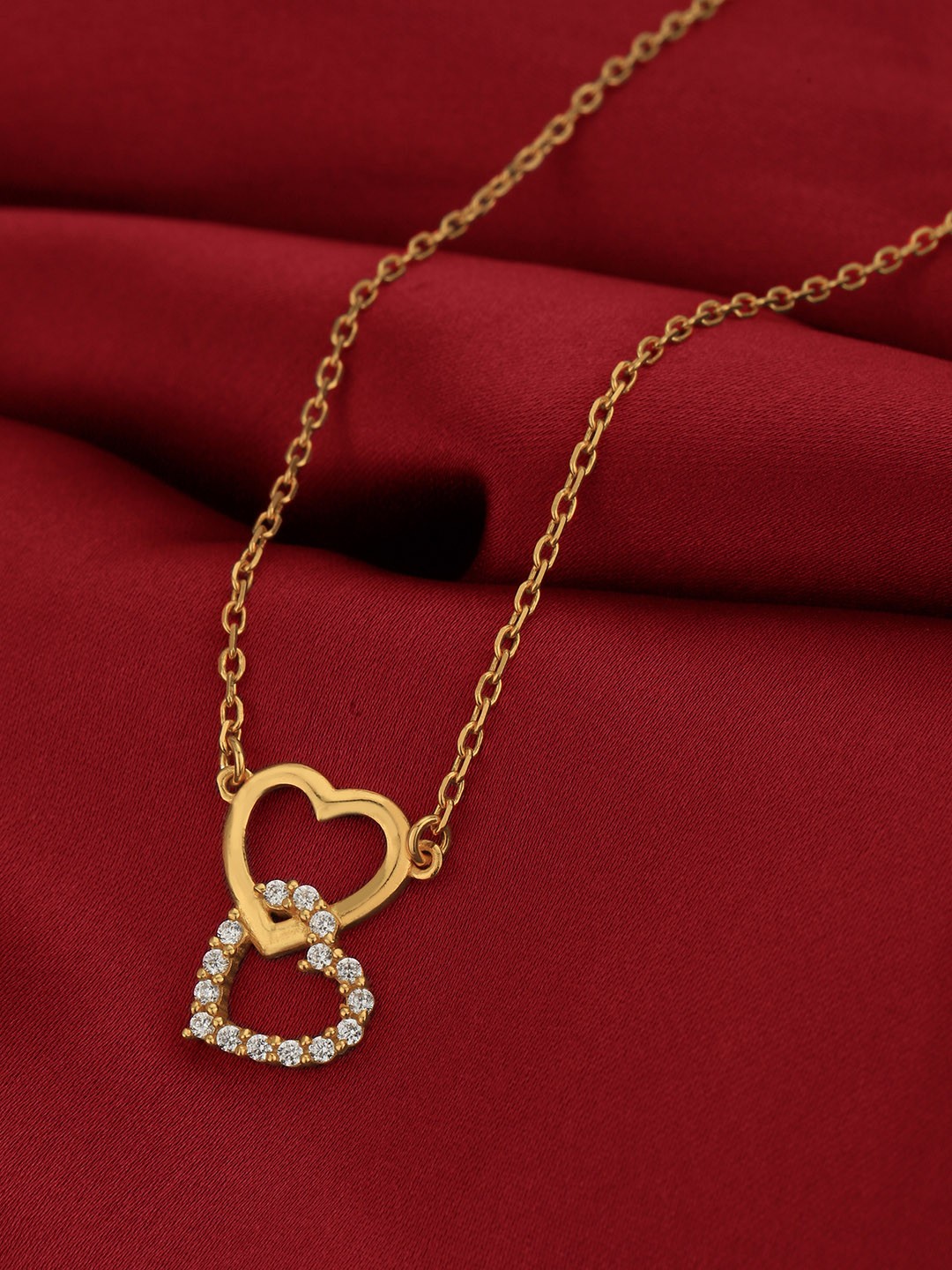 

Carlton London Gold-Plated CZ Necklace