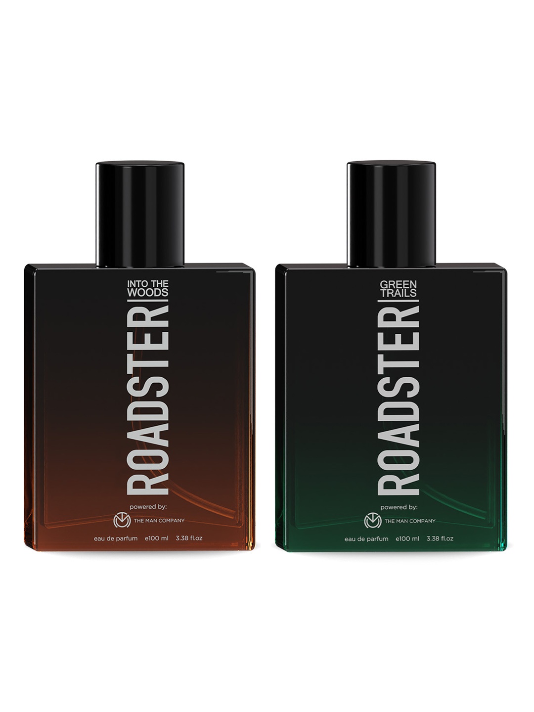 

Roadster Men Set of 2 Longwear Eau De Parfum- Into The Woods & Green Trails - 100ml Each