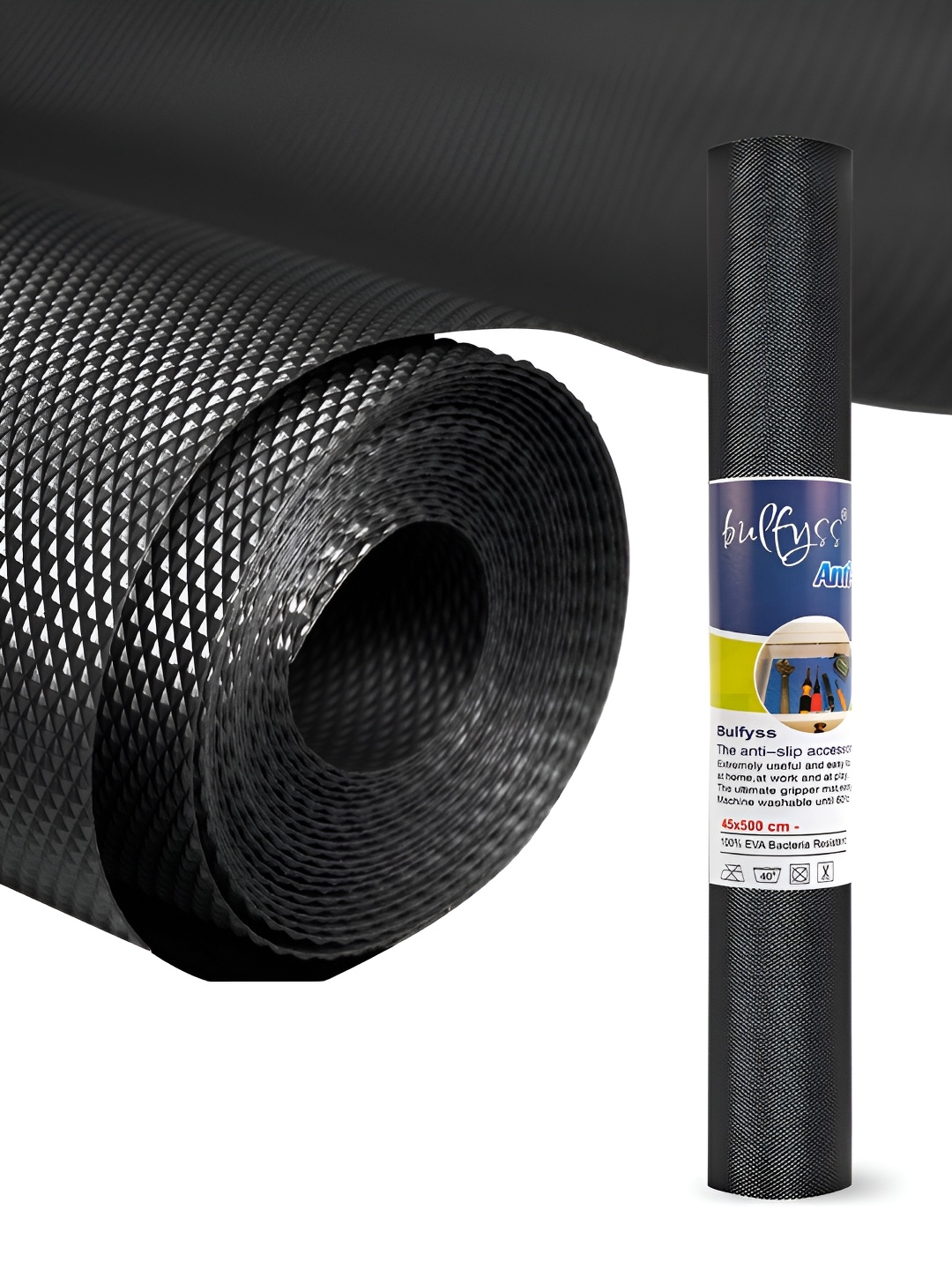 

URBANFIX Black Non-Slip Liner Shelf Liner Organiser