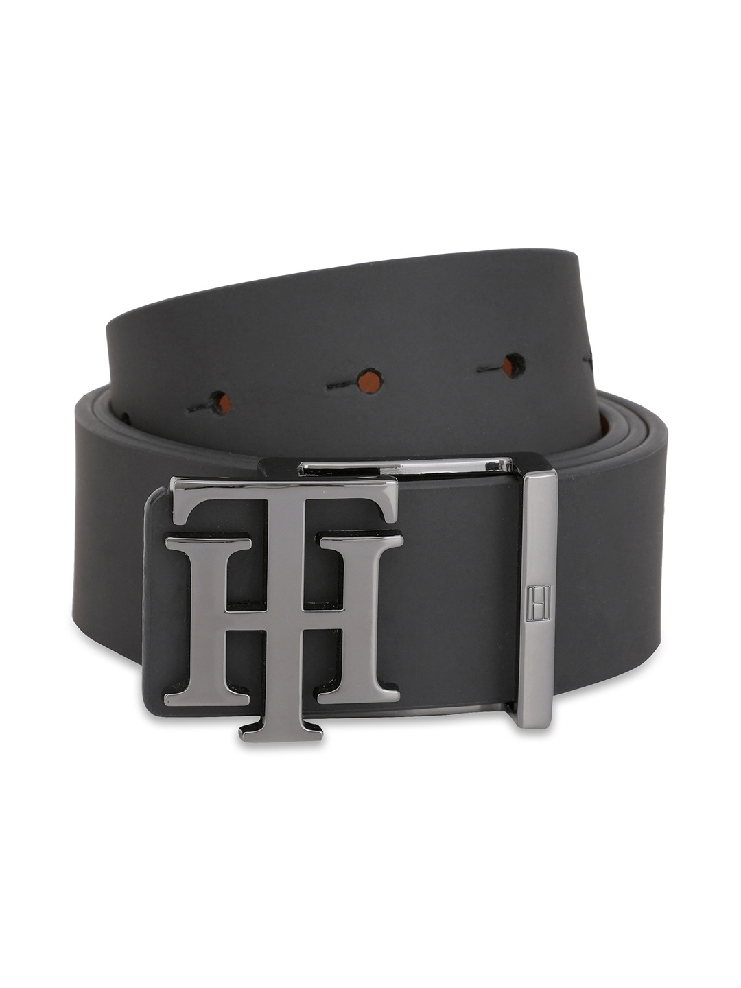 

Tommy Hilfiger Men Leather Reversible Belt, Black