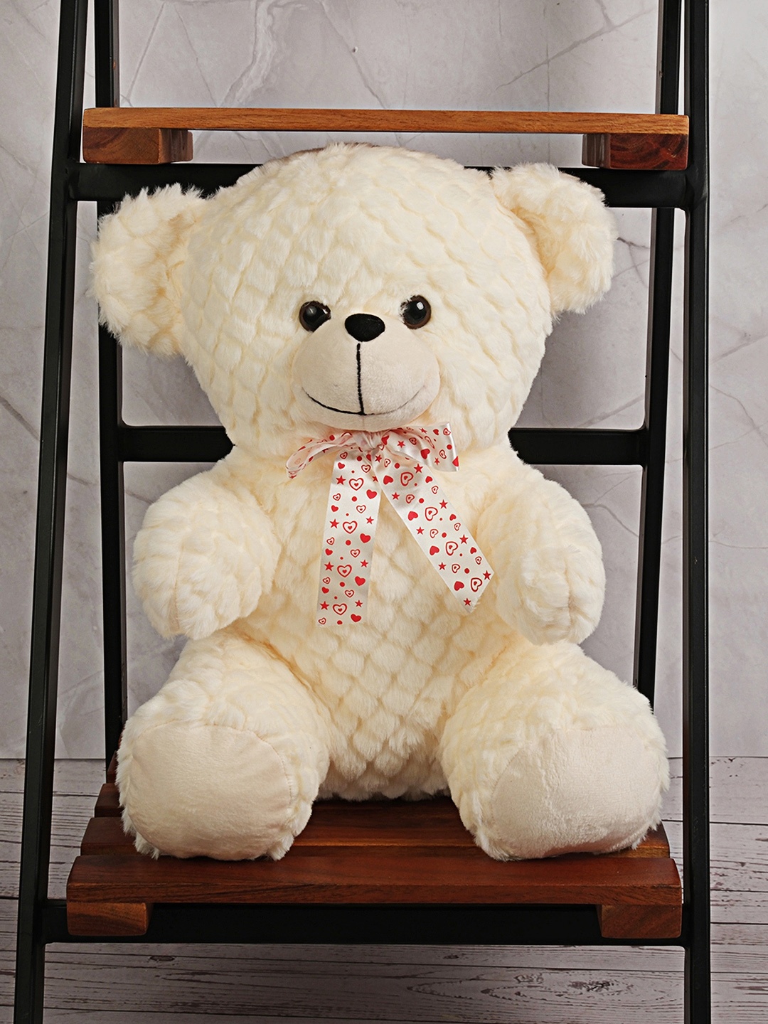 

DukieKooky Kids Plush Stuffed Teddy Bear Soft Toy, White