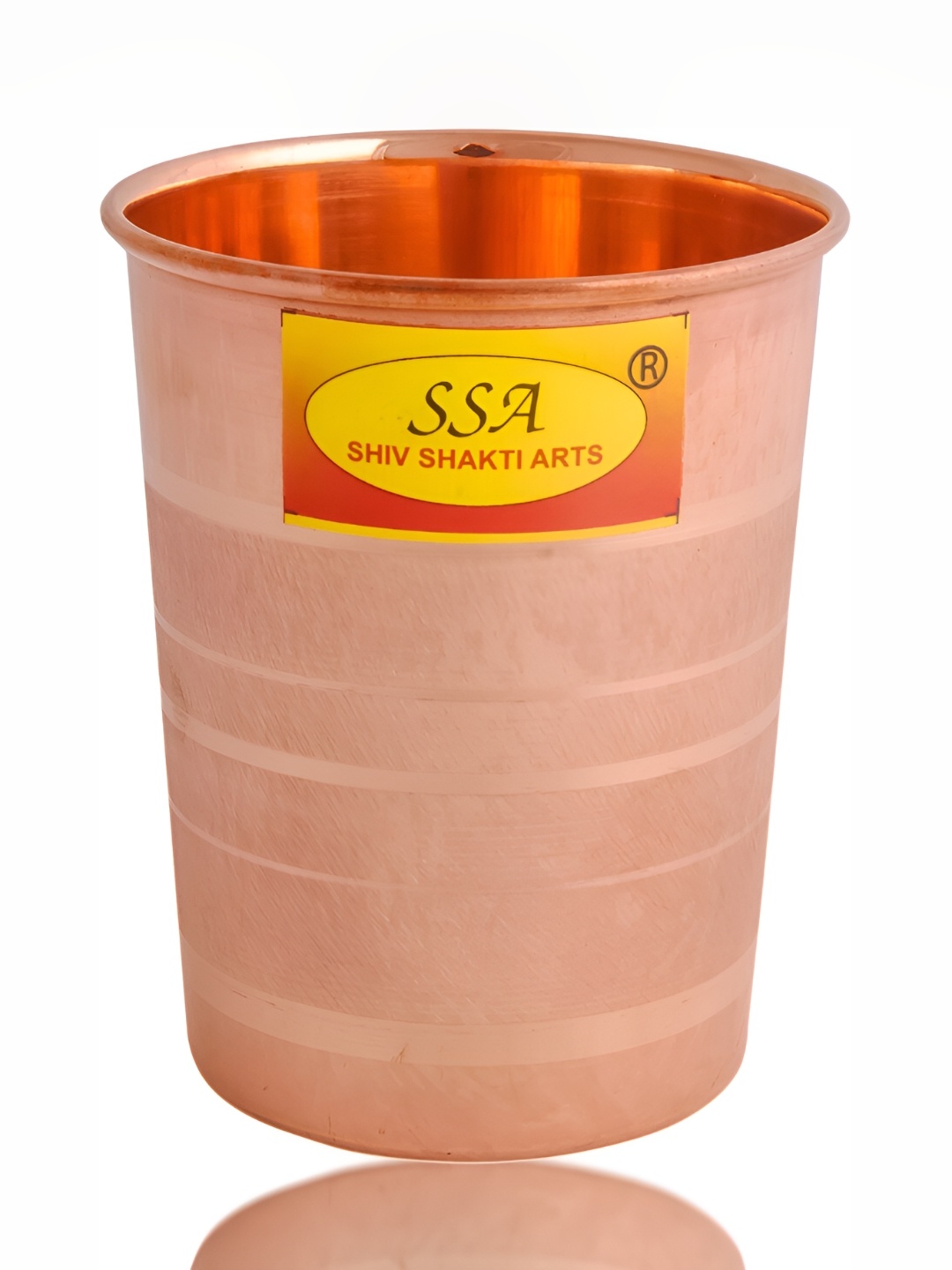 

Shivshakti Arts Easy to Clean Copper Water Glass 350ml