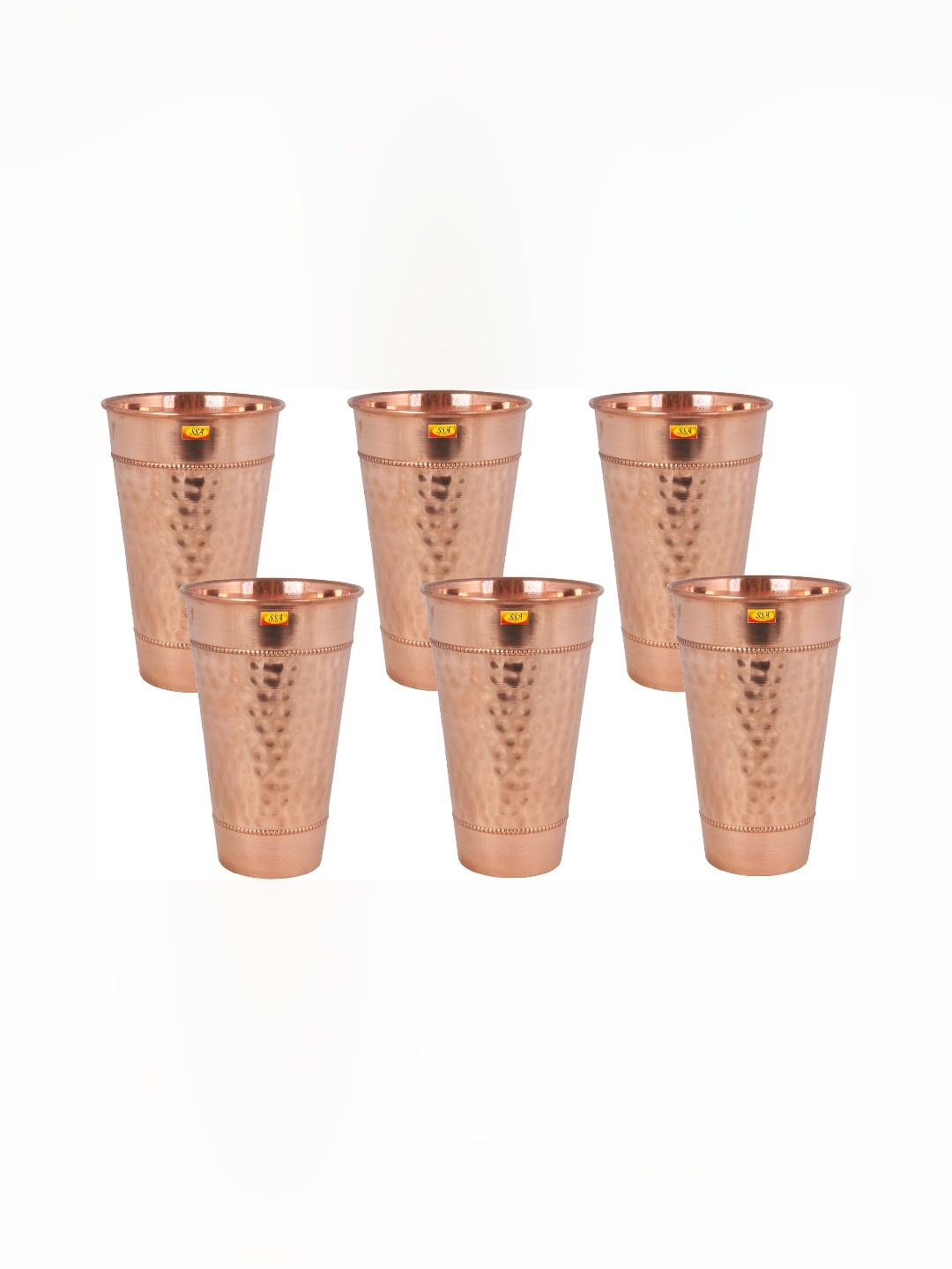 

Shivshakti Arts Gold-Toned 4 Pieces Brass Water Glass