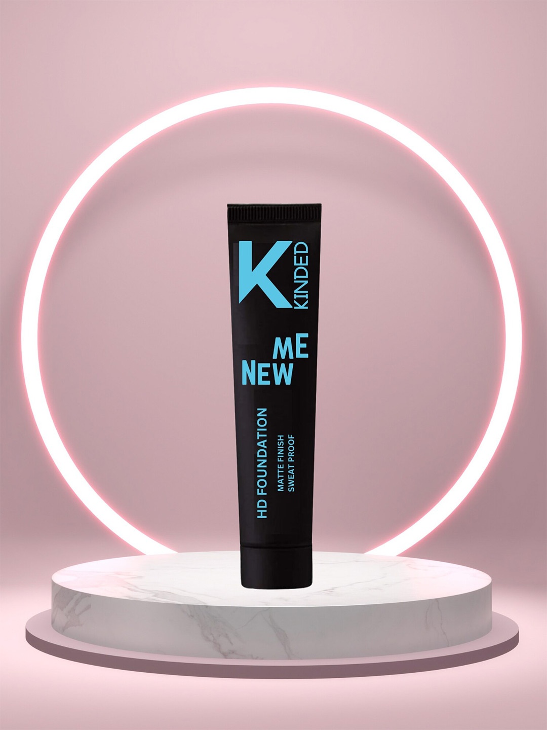 

KINDED New Me Liquid Matte Finish & Sweatproof HD Foundation 30ml - Medium 02, Beige