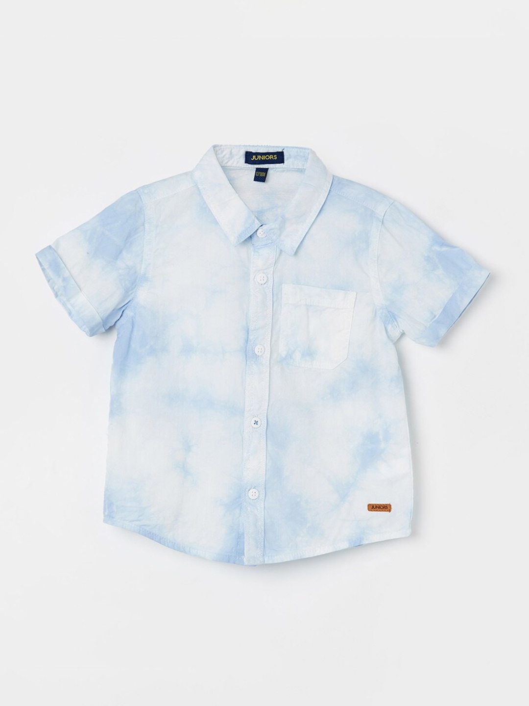 

Juniors by Lifestyle Boys Opaque Cotton Casual Shirt, Blue