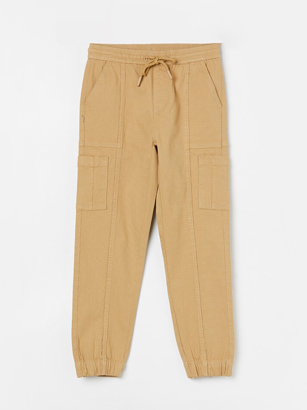 

Fame Forever by Lifestyle Boys Joggers Cotton Trousers, Khaki