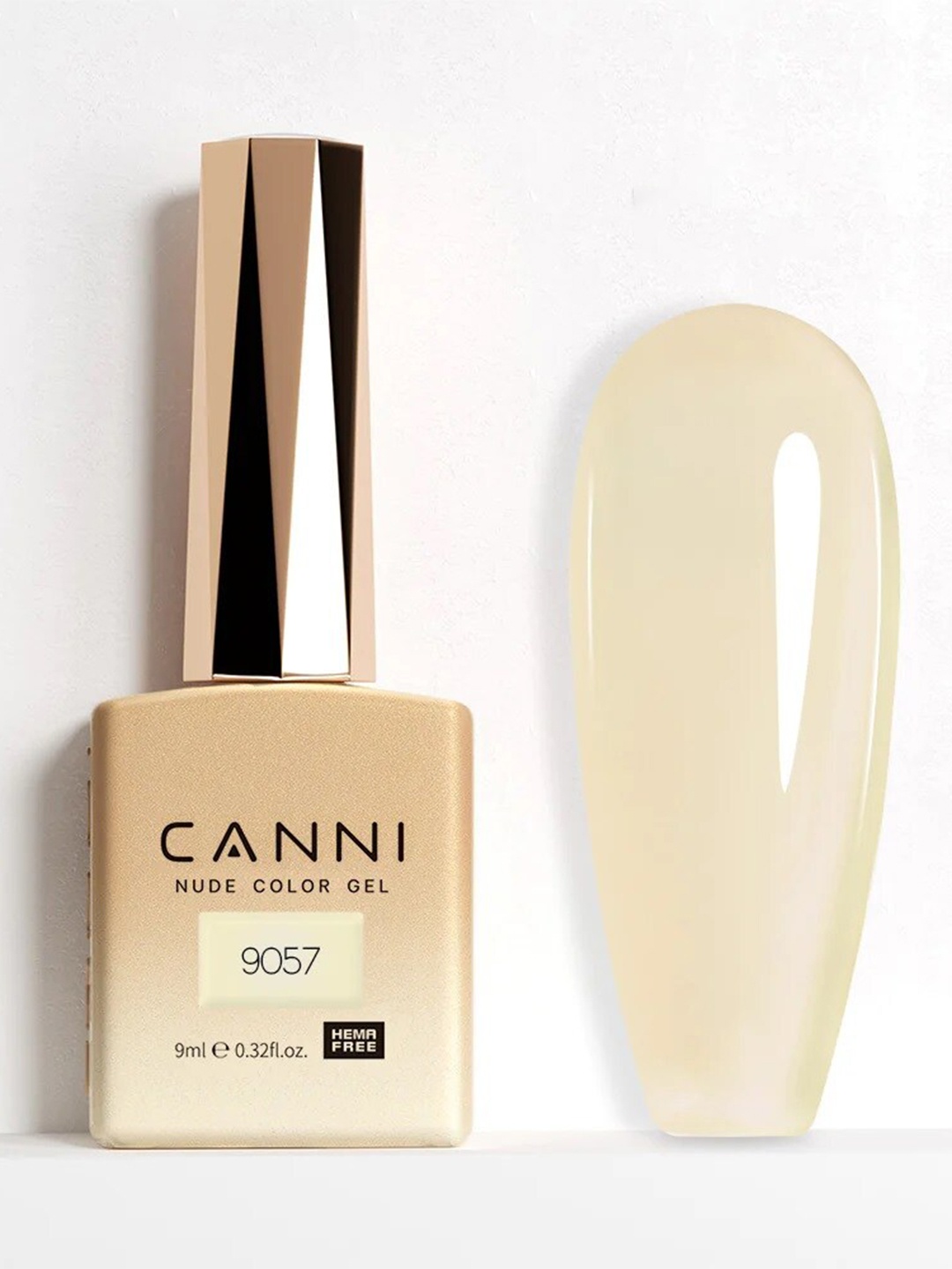 

CANNI UV LED Color Nail Gel Polish - 9ml - 9057, Beige