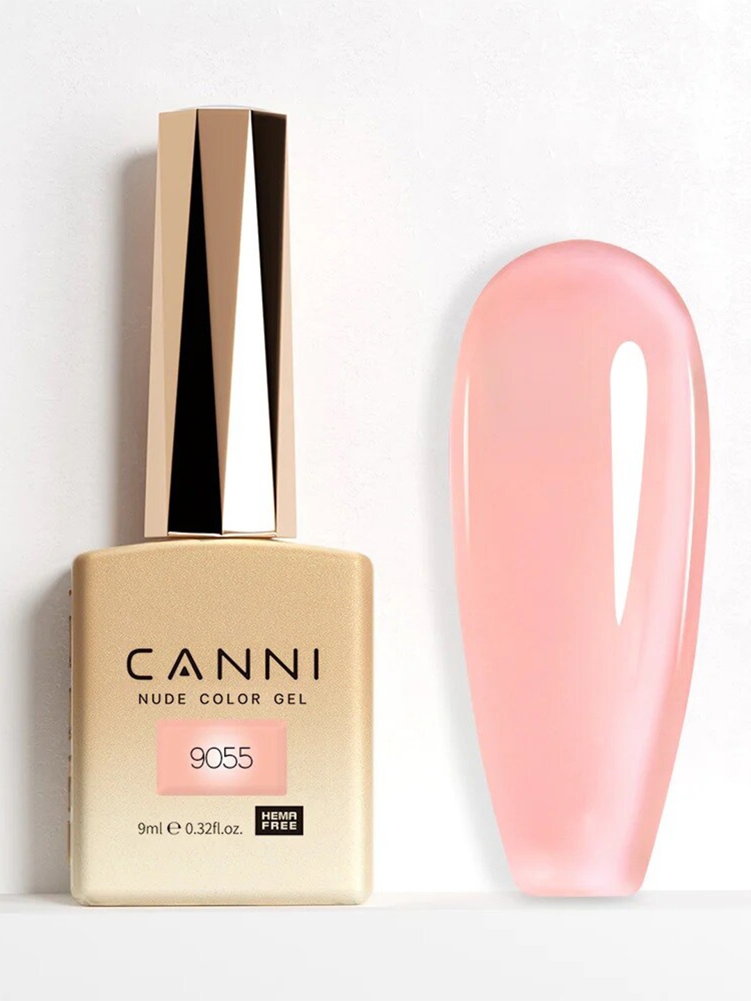 

CANNI UV LED Color Nail Gel Polish - 9ml - 9055, Pink
