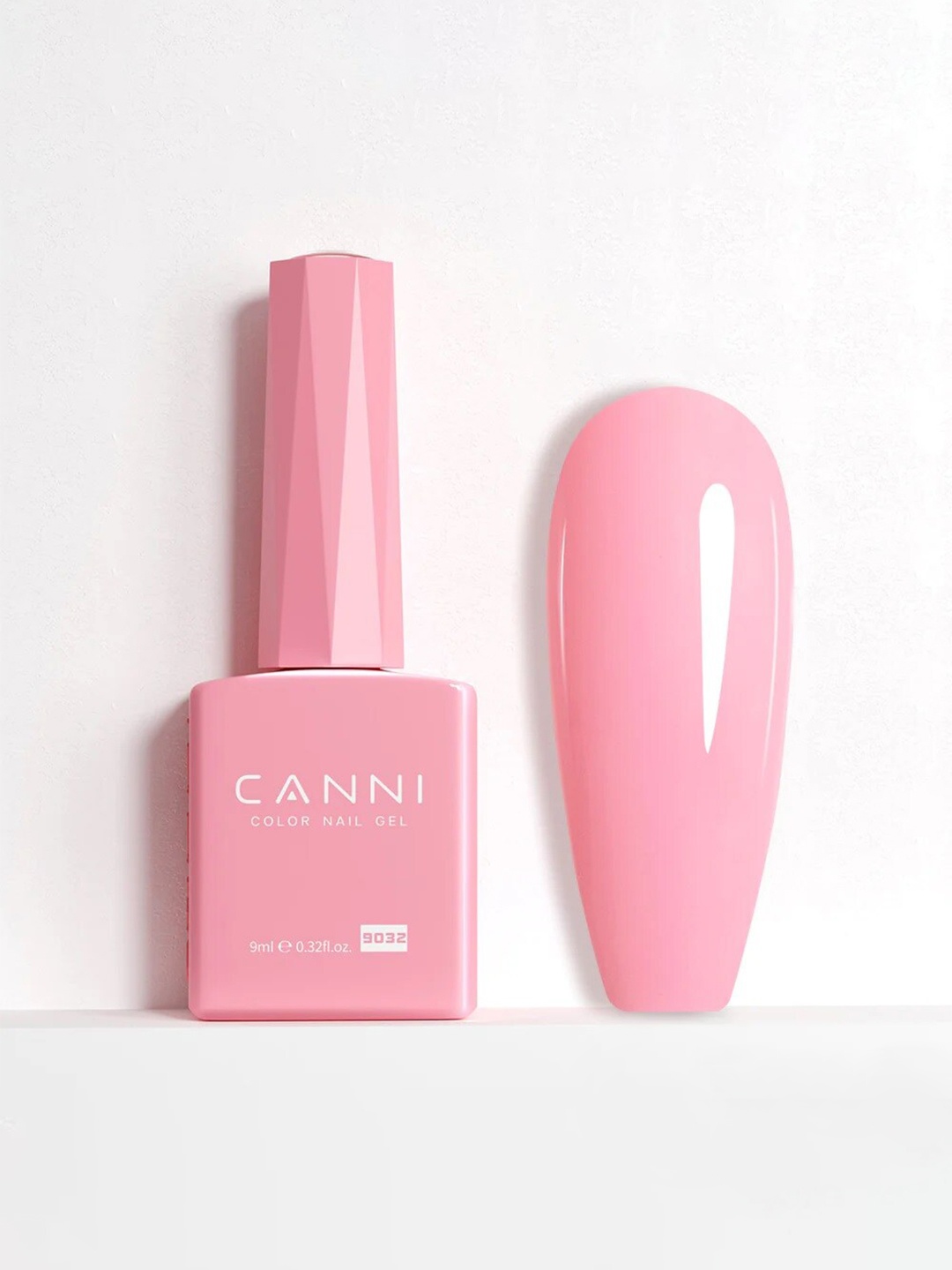 

CANNI Color Nail Gel UV LED Long Lasting Nail Polish 9ml - Shade 9032, Pink