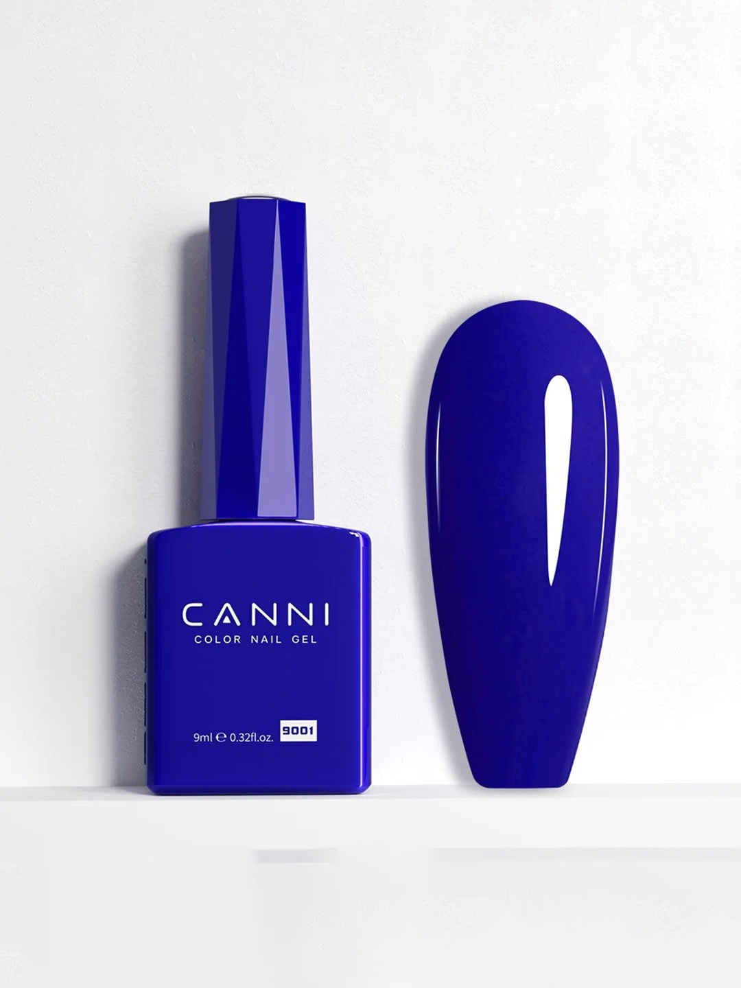 

CANNI Color Nail Gel UV LED Long Lasting Nail Polish 9ml - Shade 9001, Blue
