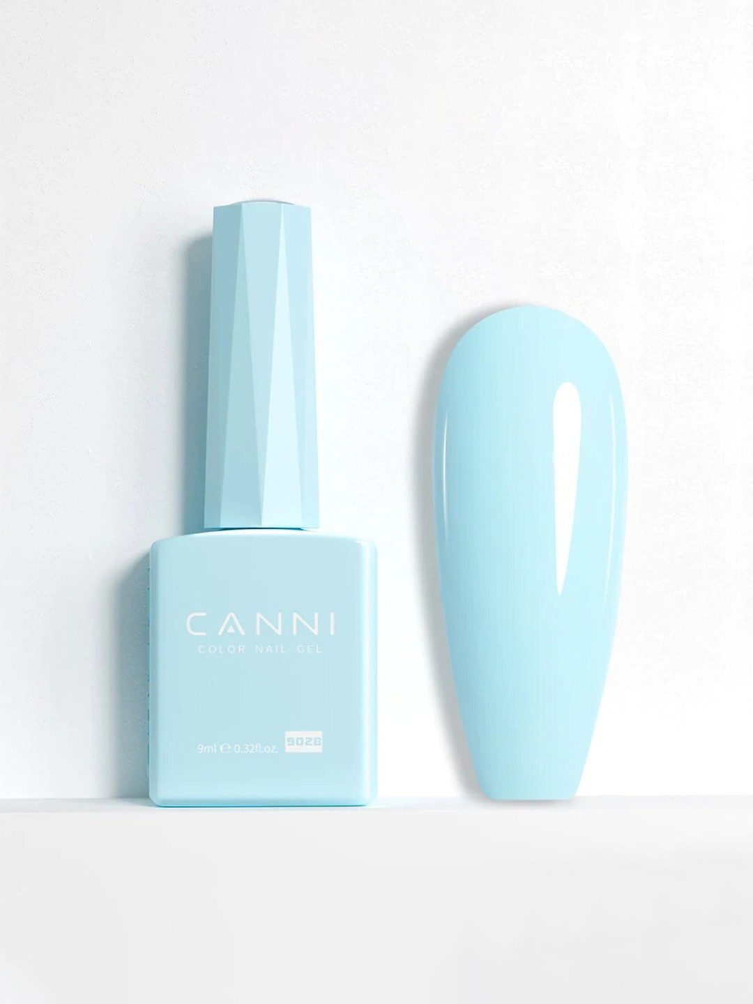 

CANNI Color Nail Gel UV LED Long Lasting Nail Polish 9ml - Shade 9028, Blue