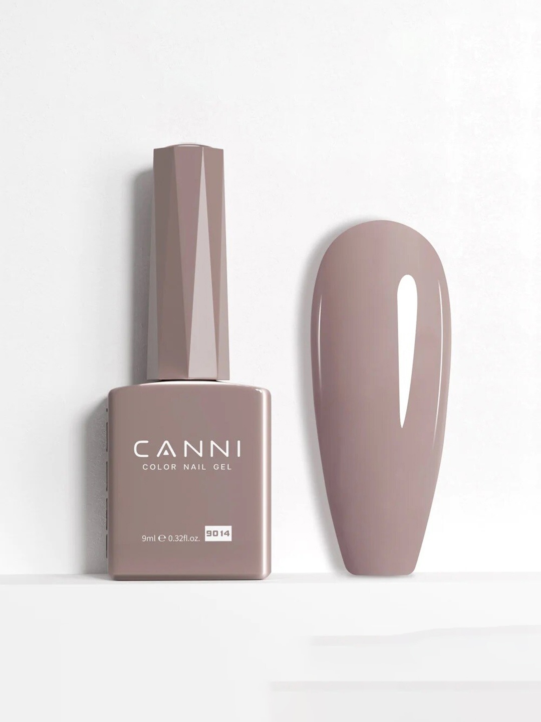 

CANNI Color Nail Gel UV LED Long Lasting Nail Polish 9ml - Shade 9014, Nude
