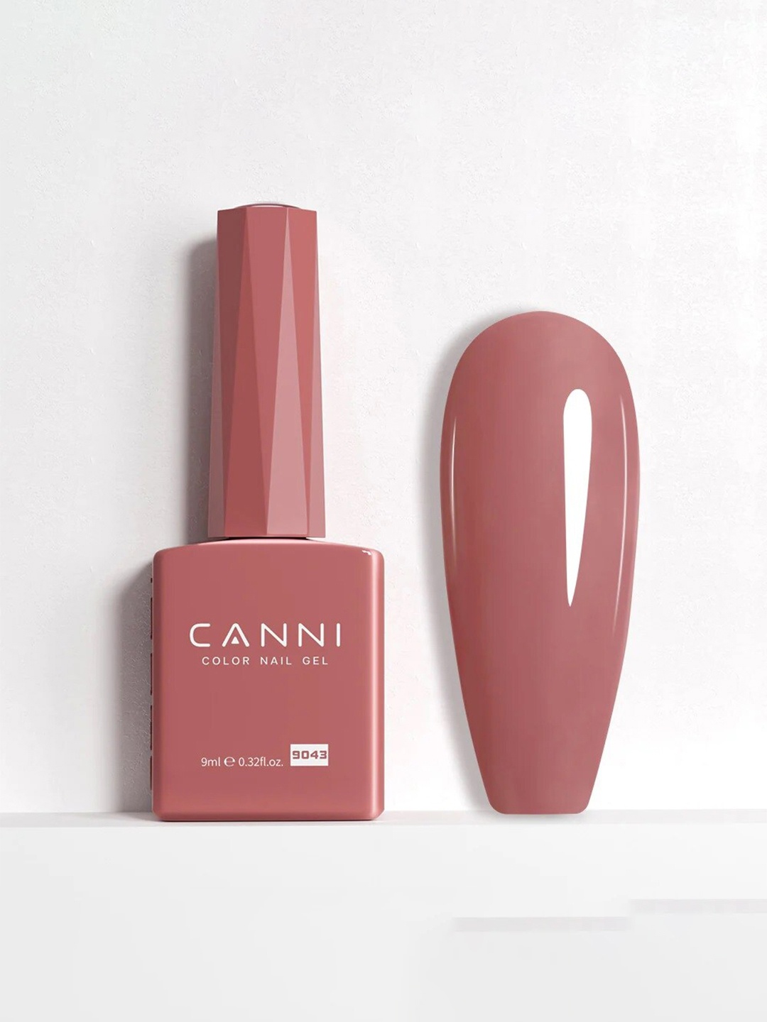

CANNI Hema-Free Color UV LED Nail Gel Polish 9ml - Shade 9043, Pink
