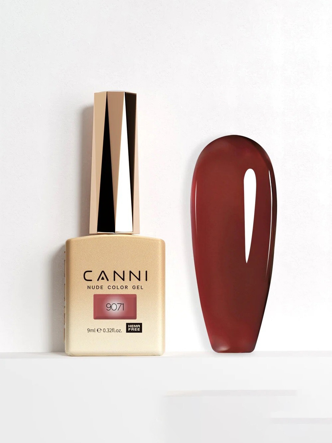 

CANNI UV LED Color Nail Gel Polish - 9ml - 9071, Maroon