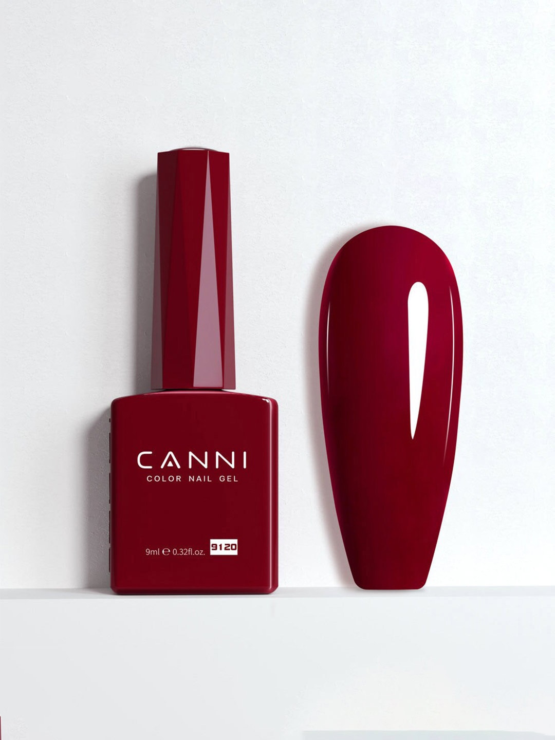 CANNI UV LED Color Nail Gel Polish - 9ml - 9120, Red