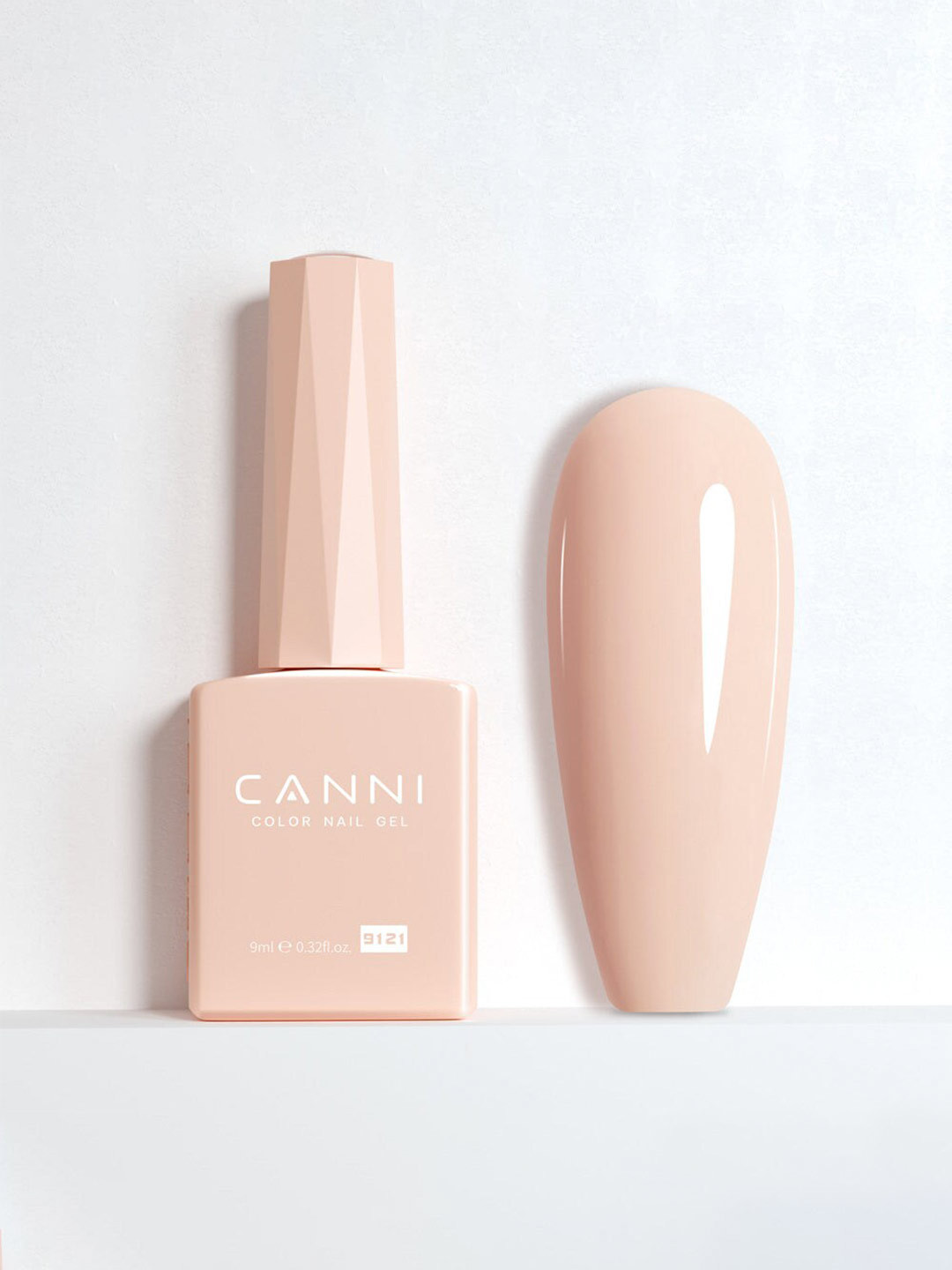 

CANNI UV LED Color Nail Gel Polish - 9ml - 9121, Nude