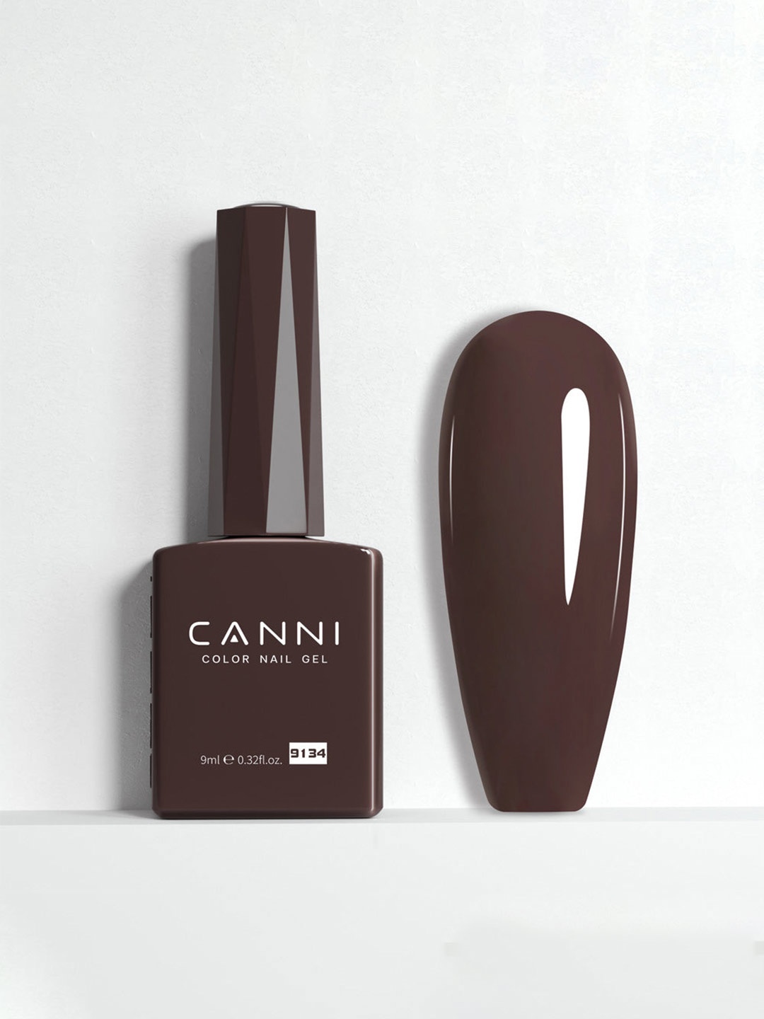 

CANNI Color Nail Gel UV LED Long Lasting Nail Polish 9ml - Shade 9134, Multi