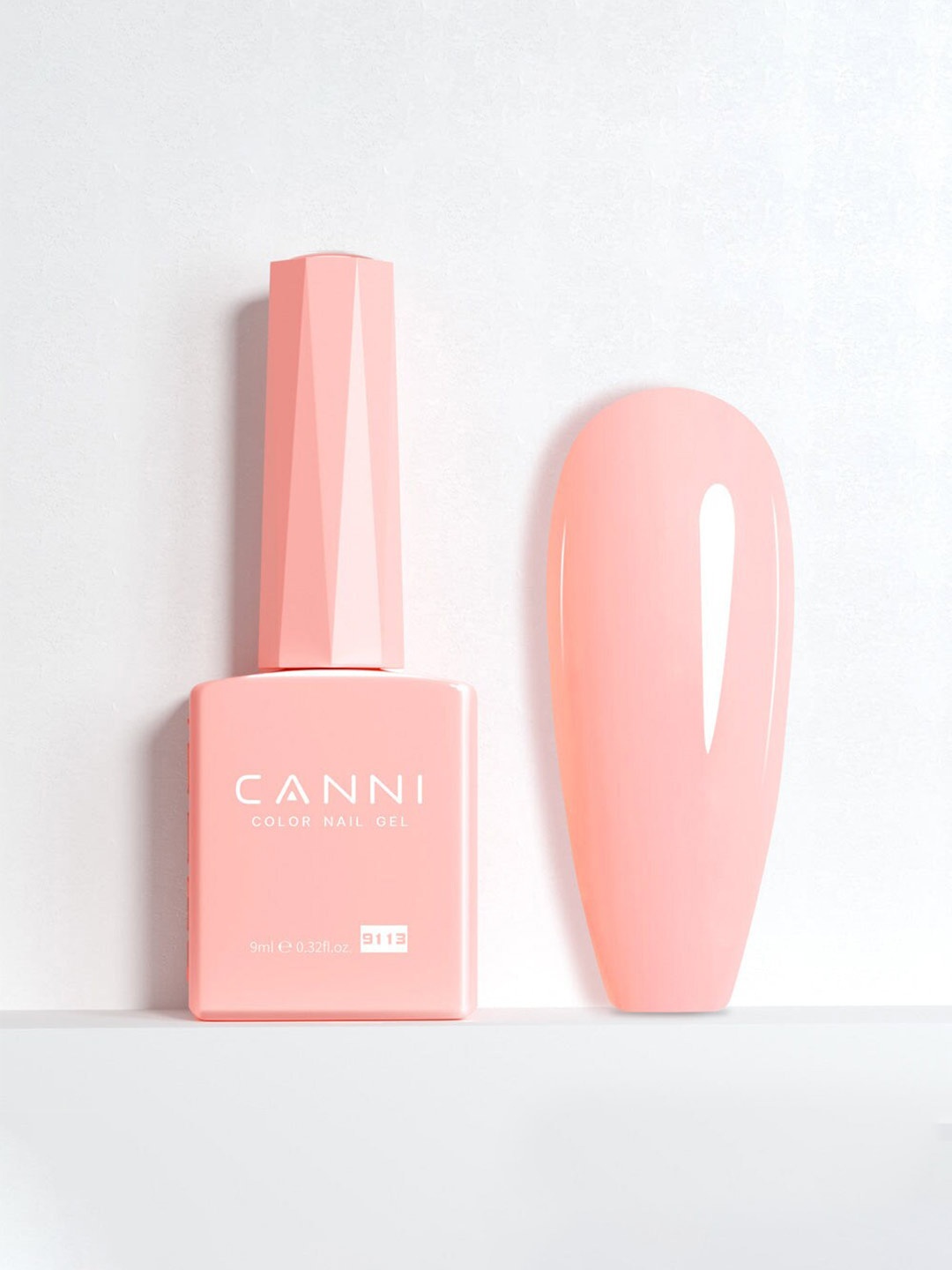 CANNI Color Nail Gel UV LED Long Lasting Nail Polish 9ml - Shade 9113, Multi