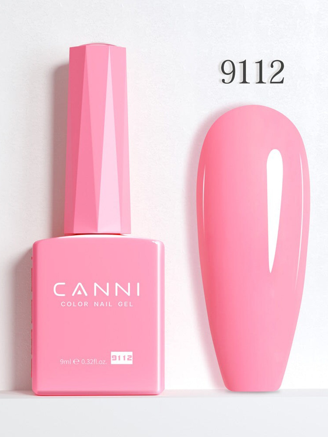 

CANNI UV LED Color Nail Gel Polish - 9ml - 9112, Pink
