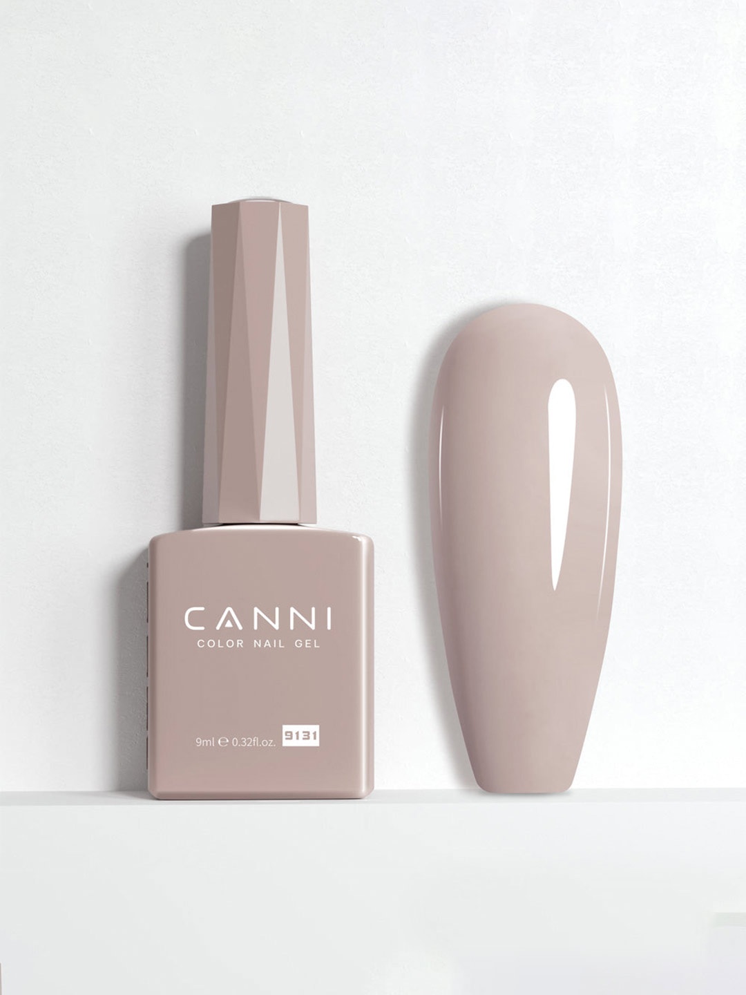

CANNI UV LED Color Nail Gel Polish - 9ml - 9131, Grey