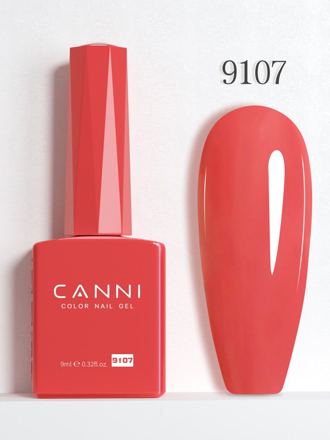 

CANNI Hema Free UV Gel Nail Polish-9ml-9107, Red