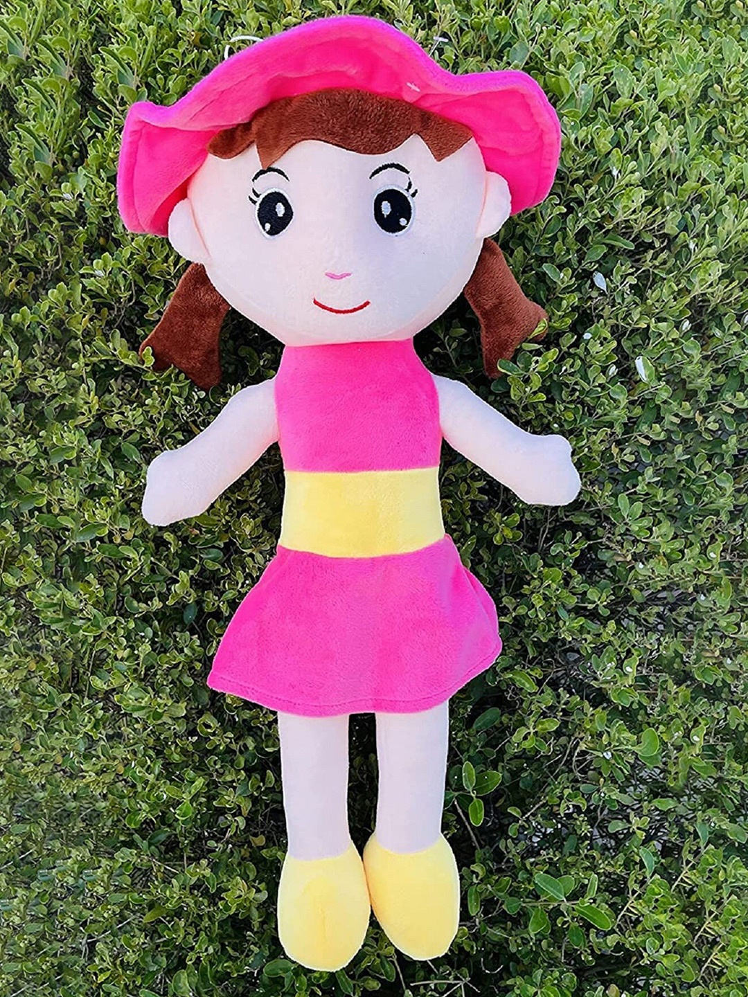 

BAESD Kids Cap Doll Soft Toy, Pink