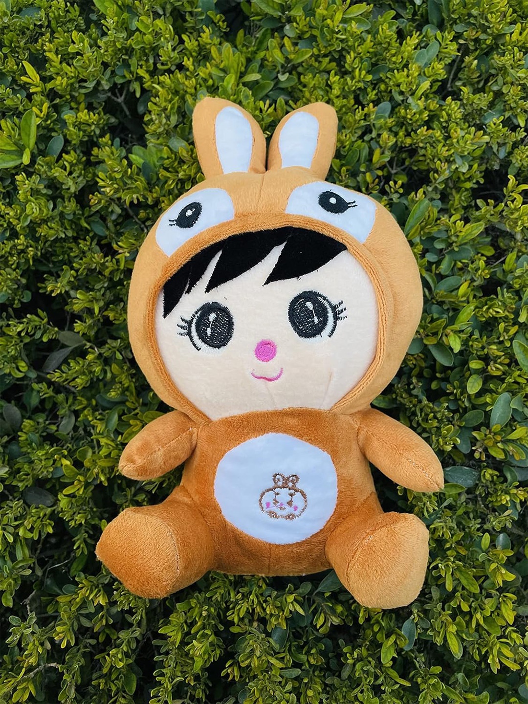 

BAESD Kids Boy with Bunny Doll Soft Toy, Brown