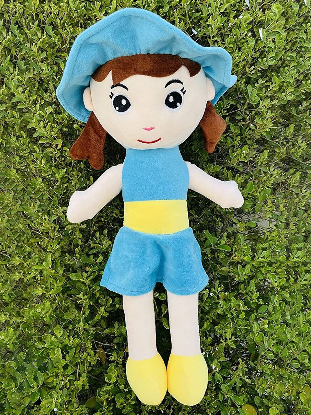 

BAESD Non-Allergic Cap Doll Soft Toy, Blue