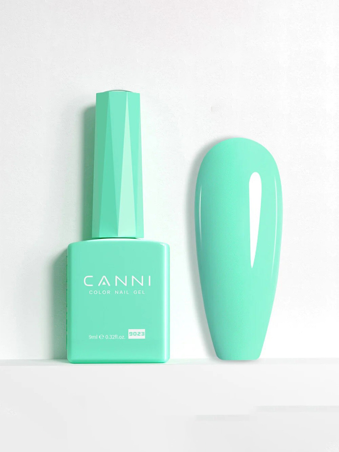 

CANNI UV LED Color Nail Gel Polish - 9ml - 9023, Turquoise blue