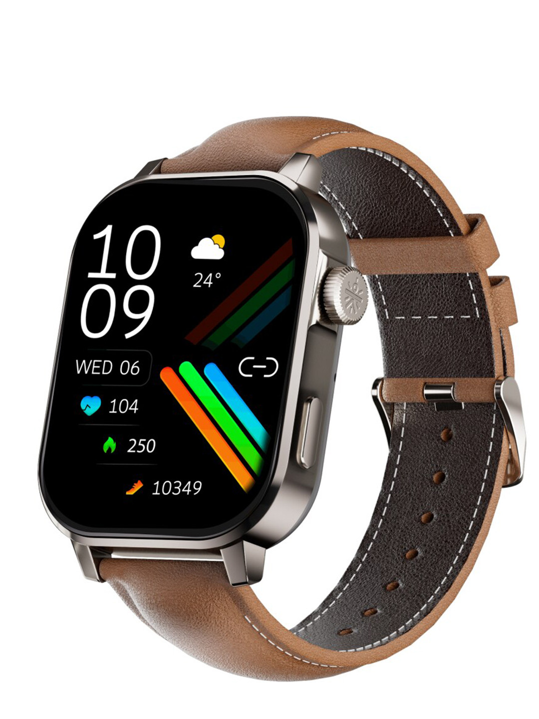 

CULT Ace X Luxe 1.96" AMOLED Smart Watches, Brown